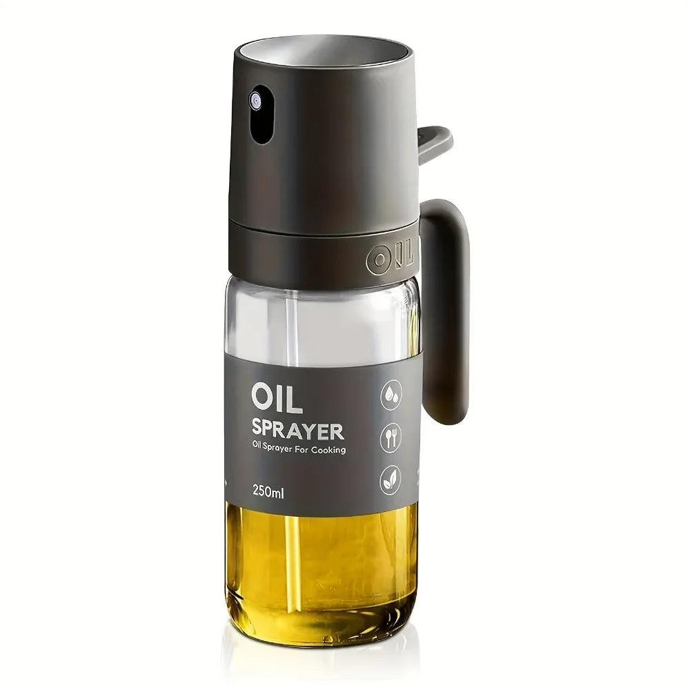 Oil Sprayer Borosilicate Glass BPA Cooking Mister Olive Air Fryer Zpaxo Dark Grey