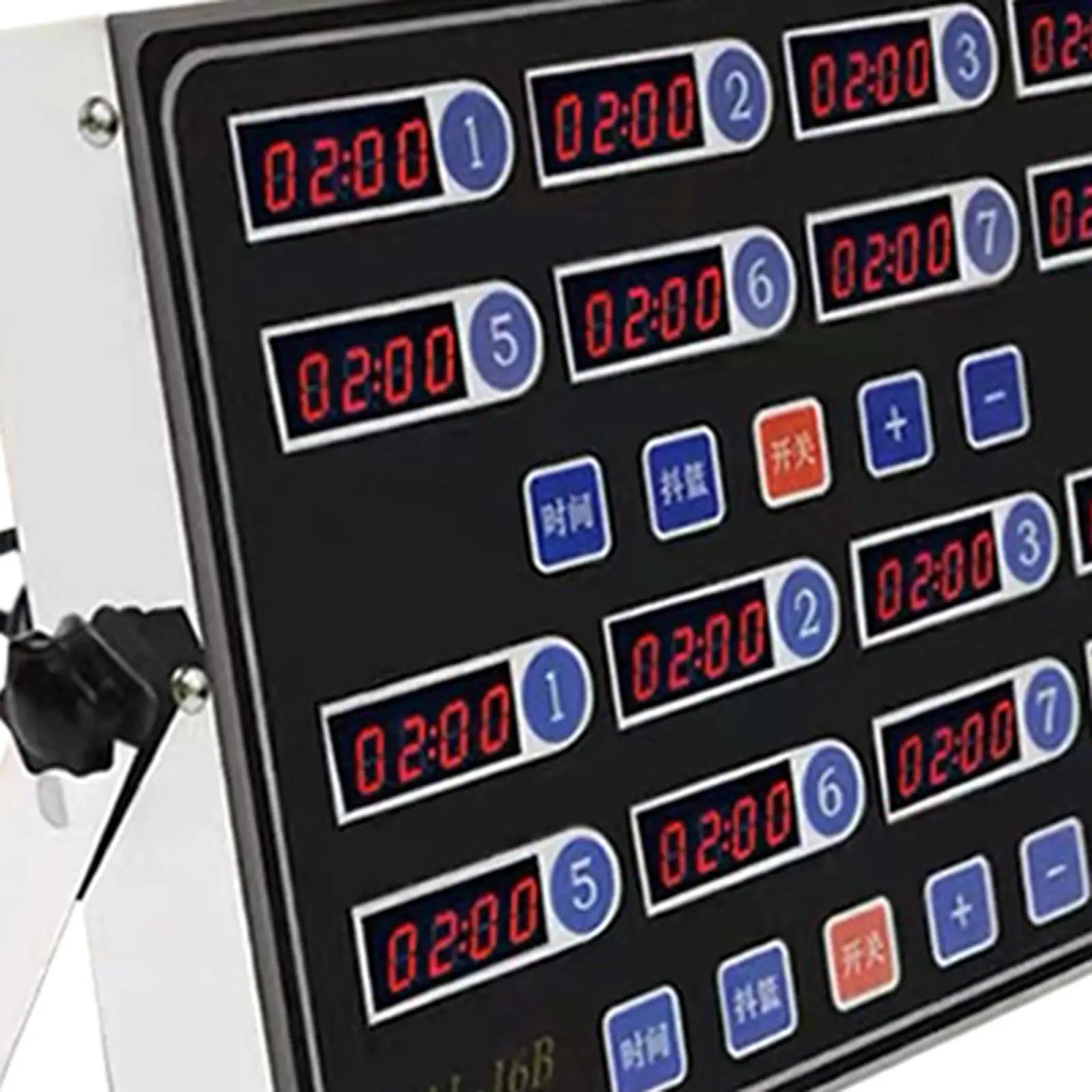 Digital Kitchen Timer, Multi Channels Reminder Clock, Restaurant timer, Commercial Kitchen Timer for Kitchen Home Zpaxo