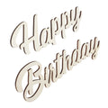 Wooden Happy Birthday Sign Plaque Wall Hanging Decoration Themed