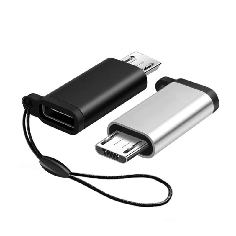 Cellphone Adapter Lanyard Portable USB C Micro Converter Connector