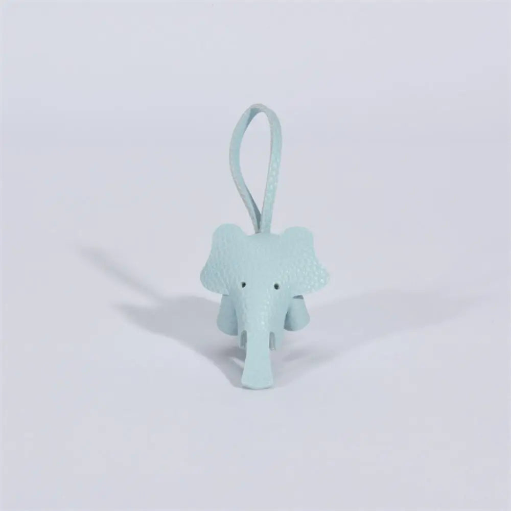 Mini Soft Elephant Keychain Pendant Funny Creative Animal Doll Key Ring Handmade Cute Car Key Chain Accessories Women Zpaxo style 4