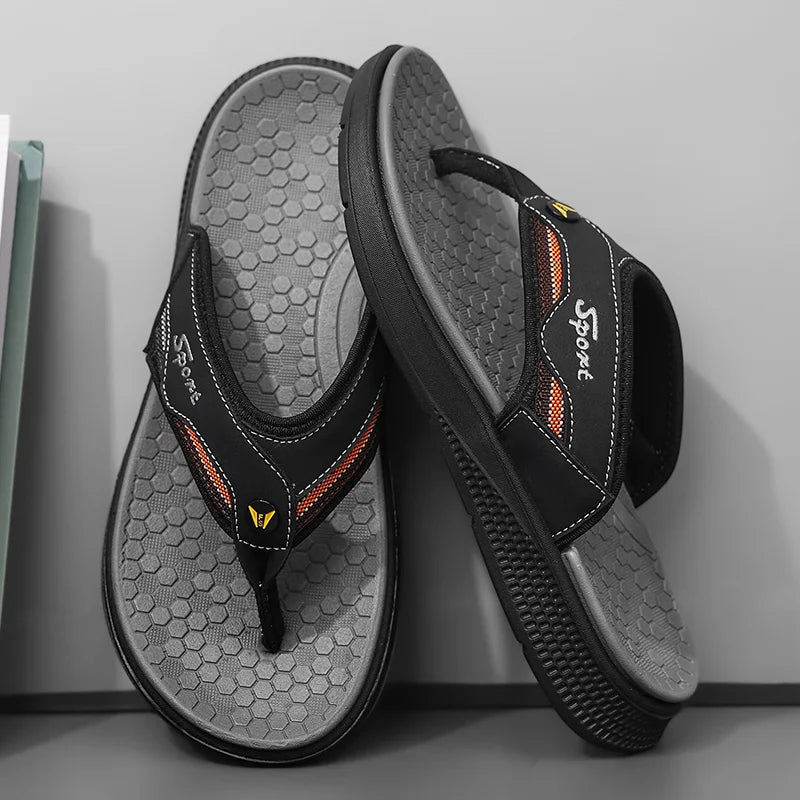 Men's Slippers Comfortable Lightweight Soft Sole Casual Slides Indoor