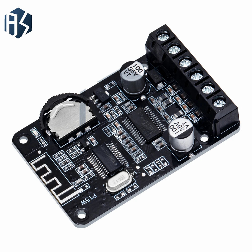 10W 15W 20W Bluetooth 5 0 Stereo Digital Amplifier Board 12V 24V Zpaxo