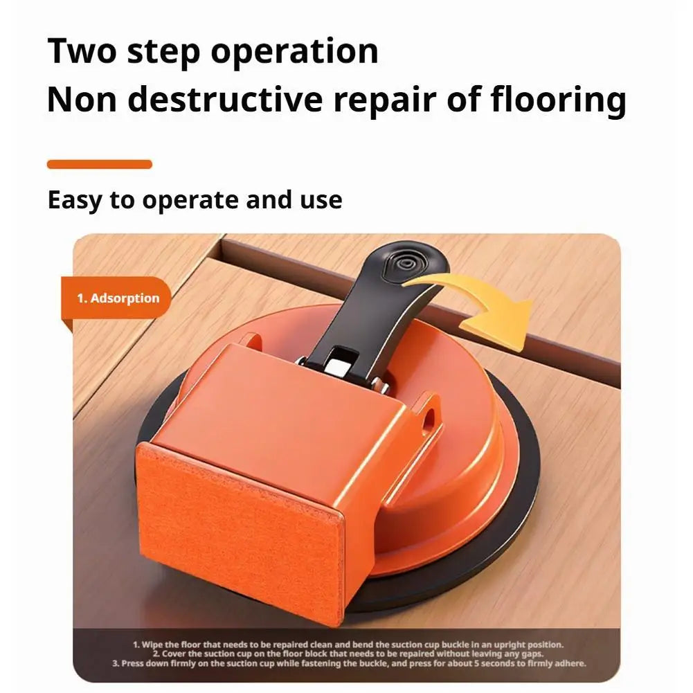 1PC Floor Gap Repair Tool Suction Suction Cup Professional-Grade Seamless Joint Tool Suitable for Floor Installation Projects Zpaxo