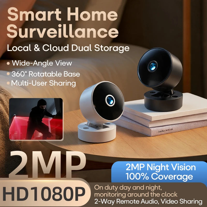 4K HD Wireless Wifi Camera Infrared Night Vision Mini Outdoor Smart