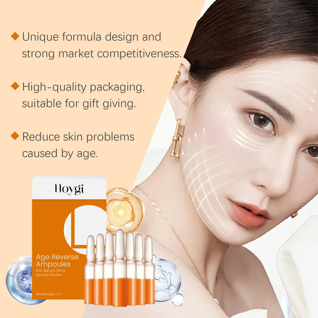Astaxanthin Ampoule Essence Smoothing Wrinkle Tightening Fade Fine Lines Brighten Shrink Pores Moisturizing Face Care Essence Zpaxo