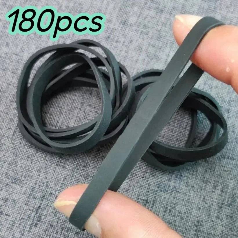 Big Black Rubber Bands Strong Ring Stretchable Sturdy Elastic Band