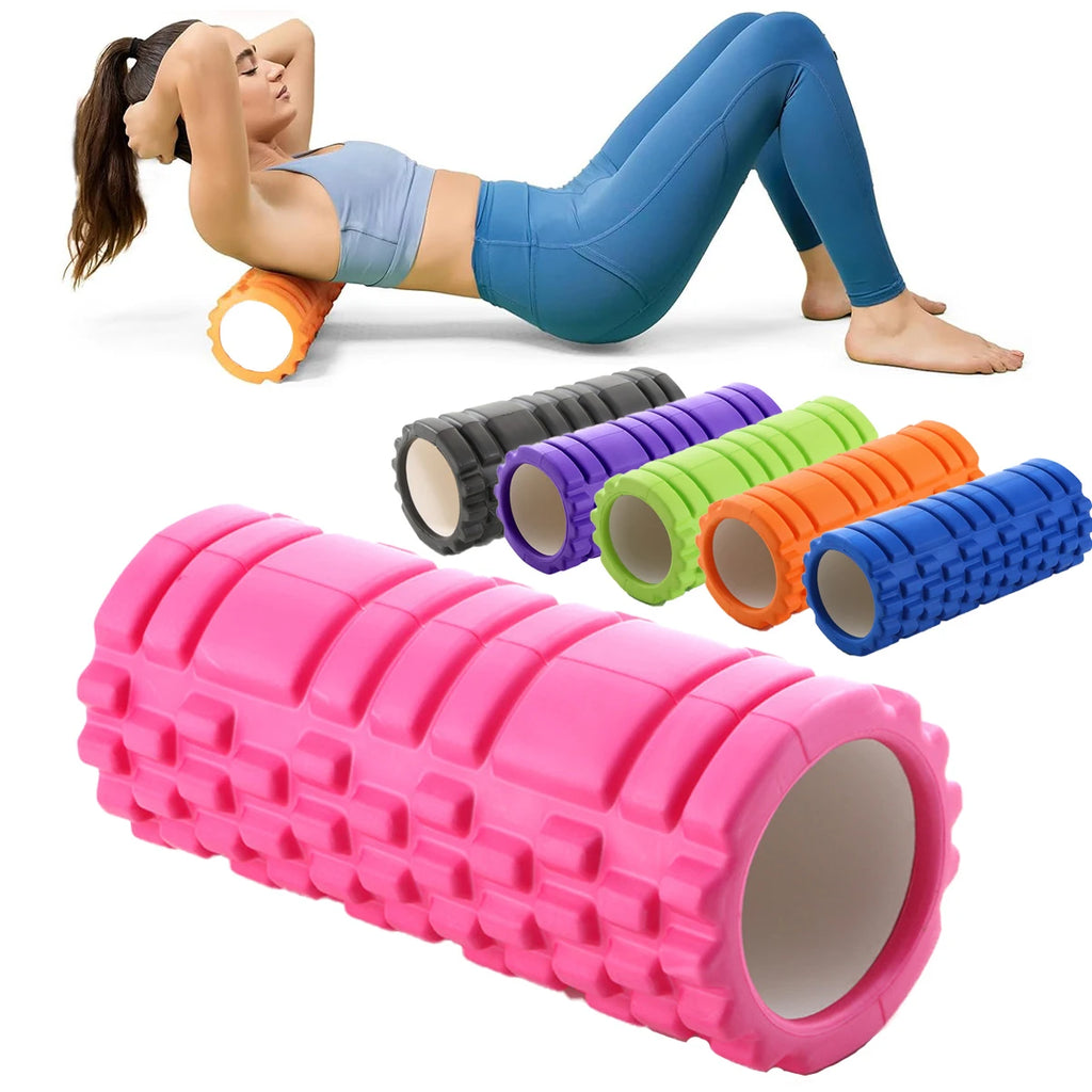 13" High-Density Foam Roller – Yoga, Pilates & Core Workouts