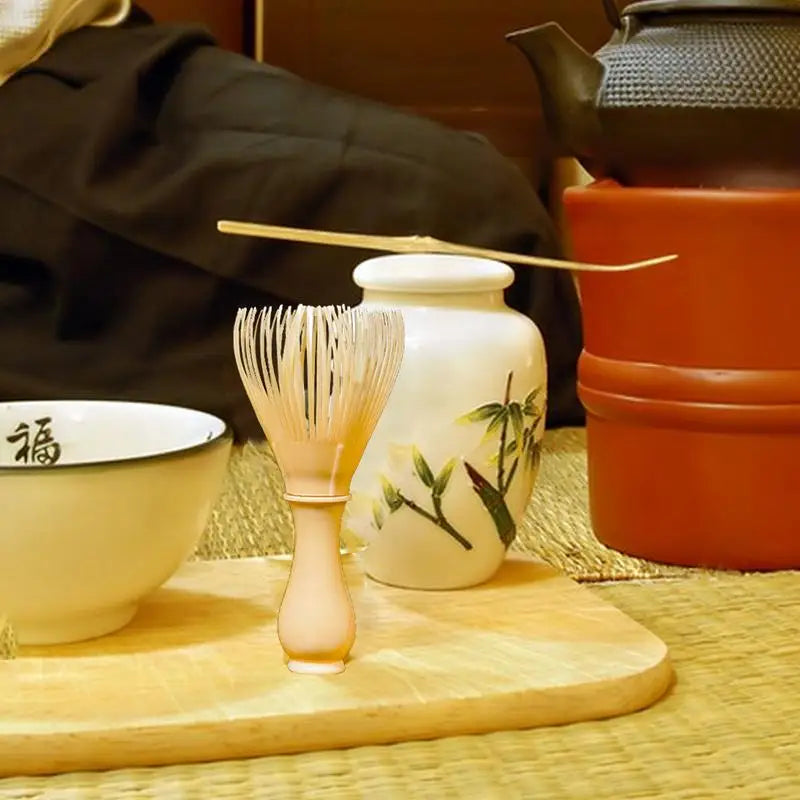 Tea Sets Japanese Tea Sets Matcha Whiskers (Chasen) Teaspoons & Matcha Tea Sets Bamboo Accessories Zpaxo