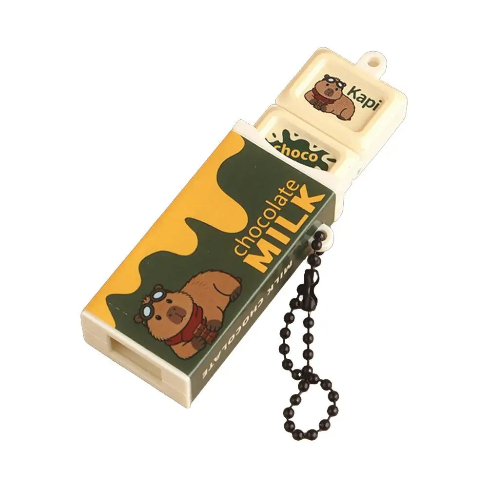 Chocolate Bar Fidget Toy Keychain – Sensory Stress Relief Fidget Sensory Toy Zpaxo C