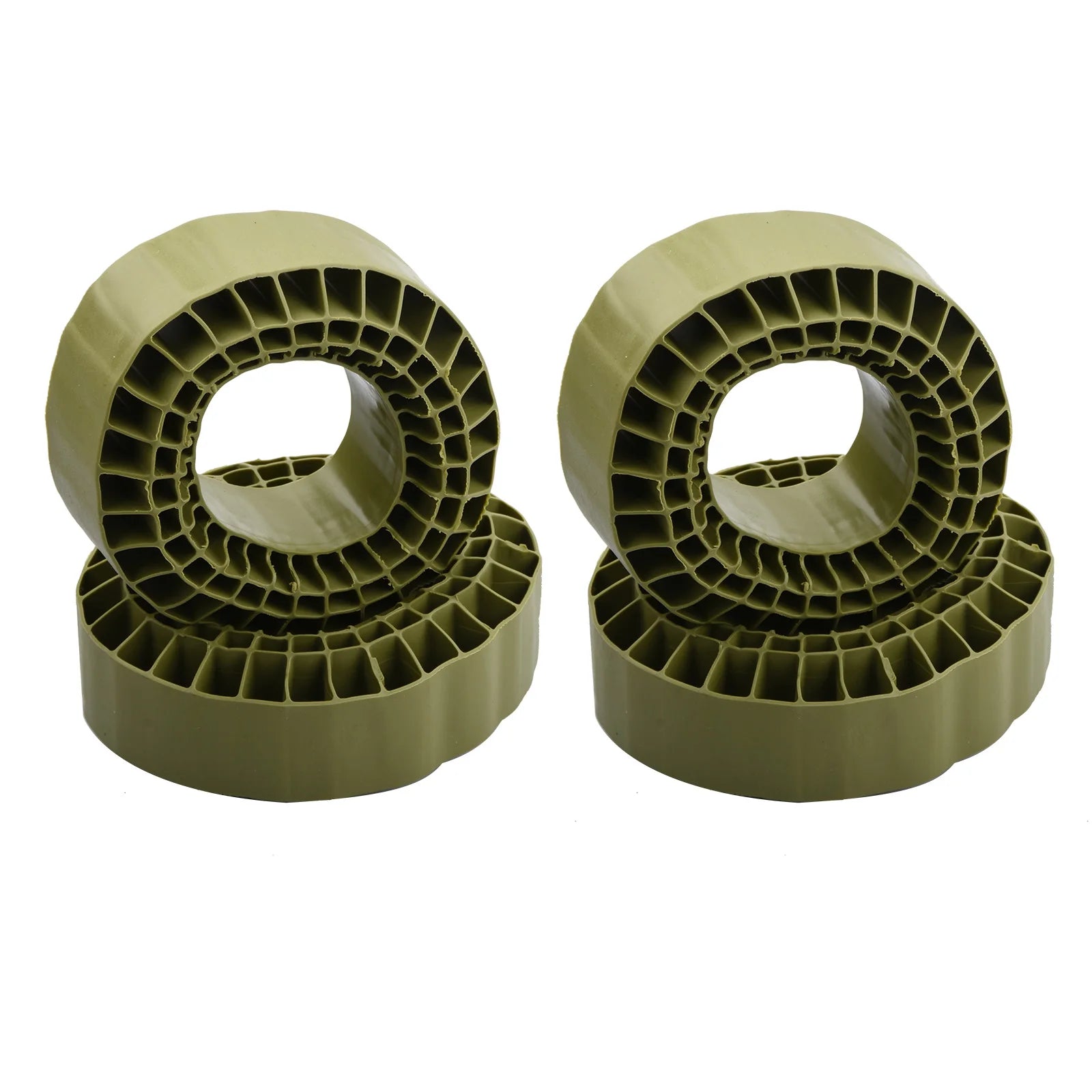 Waterproof Silicone Rubber Tires Inserts Foam Fit 110- 1 9 Wheel 10 Zpaxo green