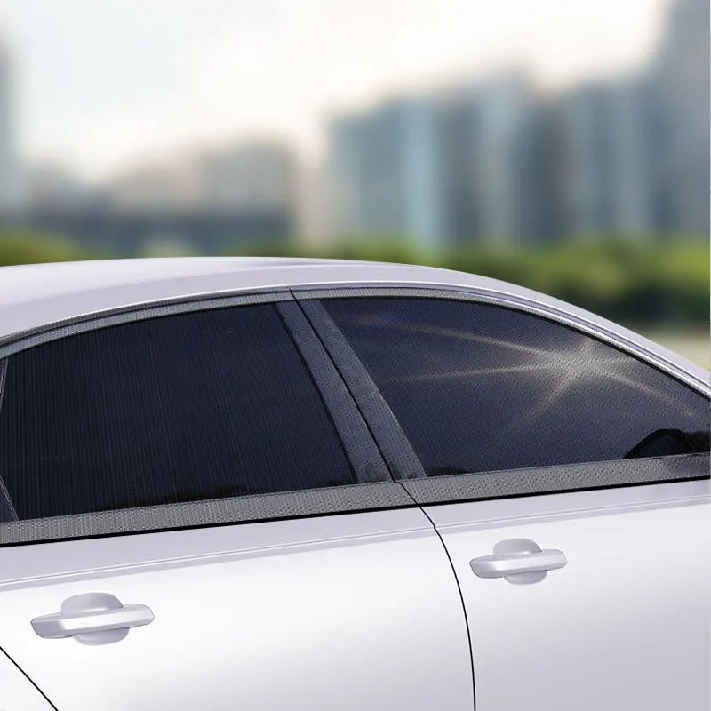 Car Side Window Mesh Shades – UV Block & Airflow (2-Pack)
