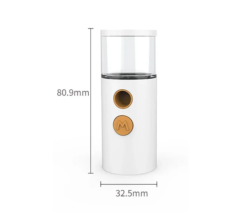 Static Reducer Nano Sprayer Waking Coffee Beans Elimination Powder Residue Cleaner Rechargable USB Spray Portable Humidifier Zpaxo