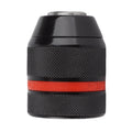 Keyless Drill Chuck Drill Chuck Keyless Hand Drill Chuck 1/2‑20UNF Mount 2~13mm Self Tighten Drill Chuck for Multiple Purposes Zpaxo black