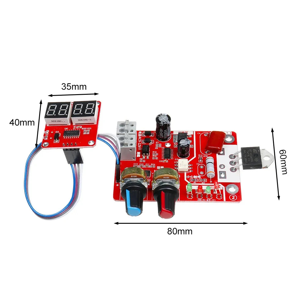 Spot Welding Machine Control Board Adjustable Time Current