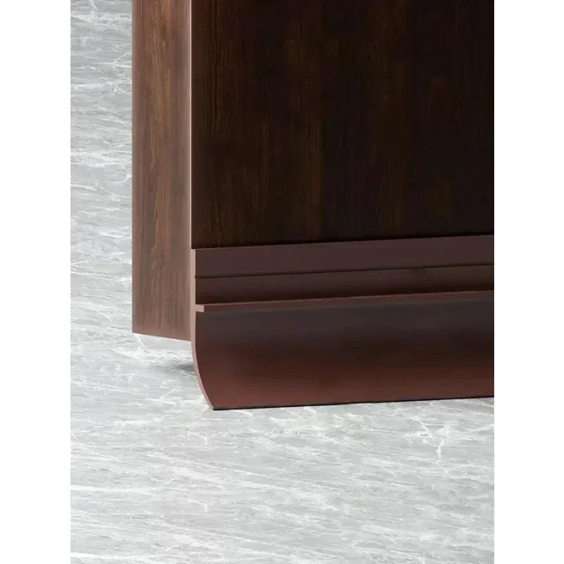 Hot 90x4cm Waterproof Door Sealing Strips Plastic Self-Adhesive Solid Color Door Bottom Seal for Soundproof Insect Windproof Zpaxo