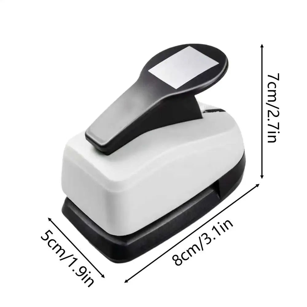 Easy Square Paper Hole Punch Tool Scrapbooking Card Making DIY Crafts Zpaxo small
