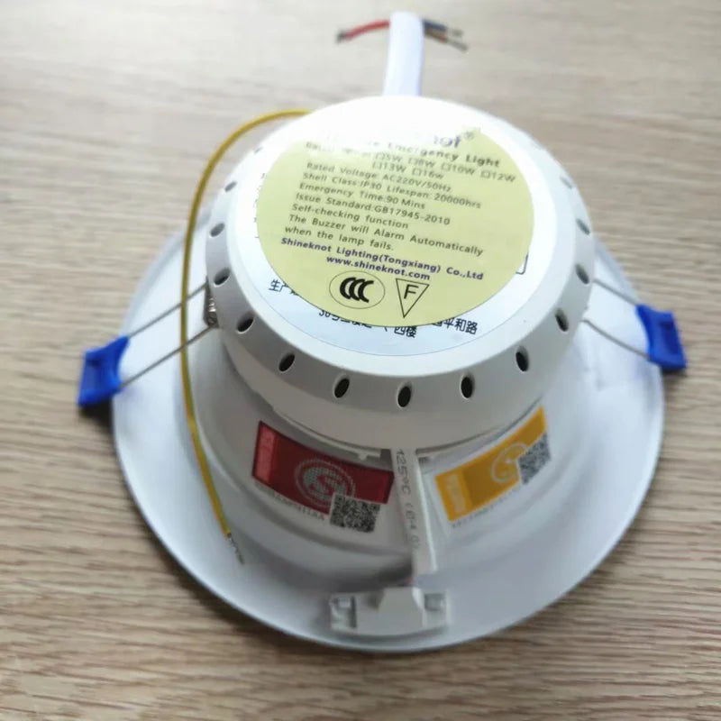 SHINEKNOT LED Emergency Recessed Tube Light | Auto Backup Emergency Ceiling Light Zpaxo