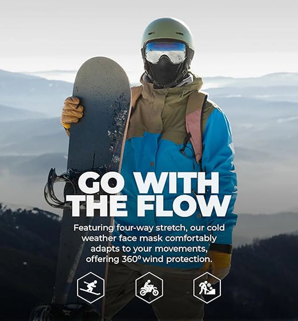 Balaclava Ski Mask – Winter Full Face Helmet Liner | Men & Women