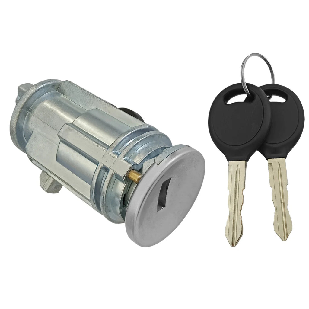 Vehicle Ignition Switch Lock Cylinder 2 Keys Matched Replacement