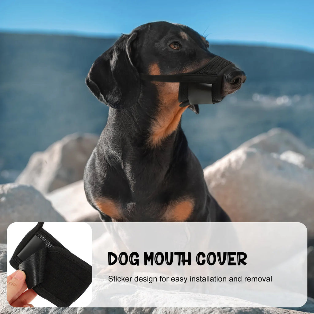 Dog Muzzle Anti-bite Breathable Comfortable Mouth Cover Effective