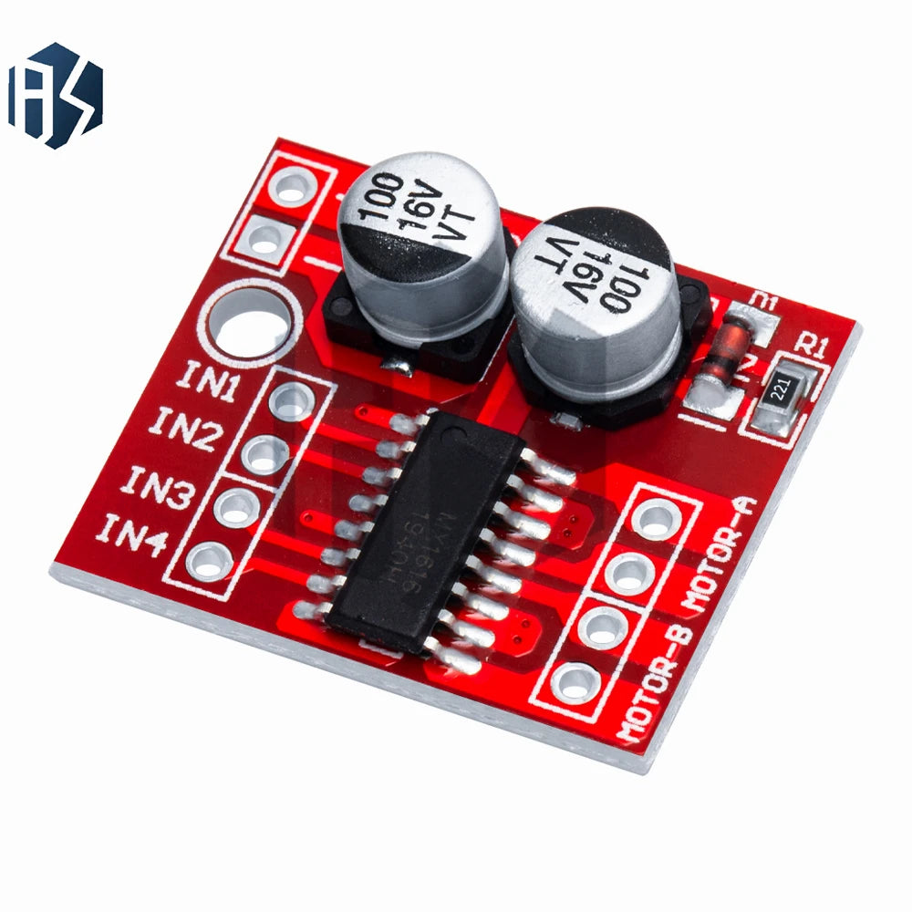 DC Motor Drive Module Reversing PWM Speed Dual H Bridge Stepper Mini Zpaxo