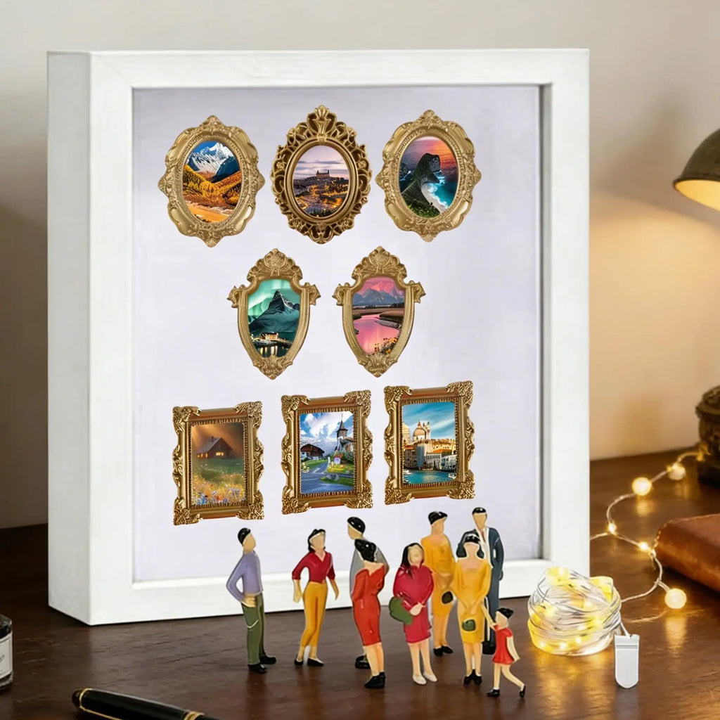 Shadow Box Display Case Picture Frame Memory Museum Silhouette