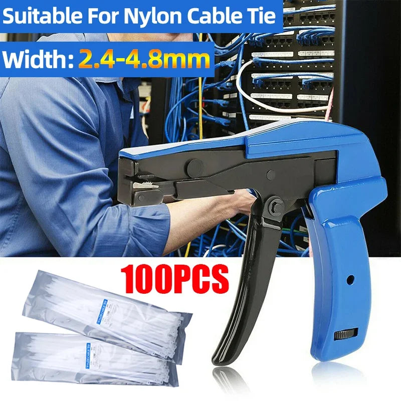 Nylon Zip Tie Pliers HS-600A Fastening Cutting Tool Cable Width 2 4