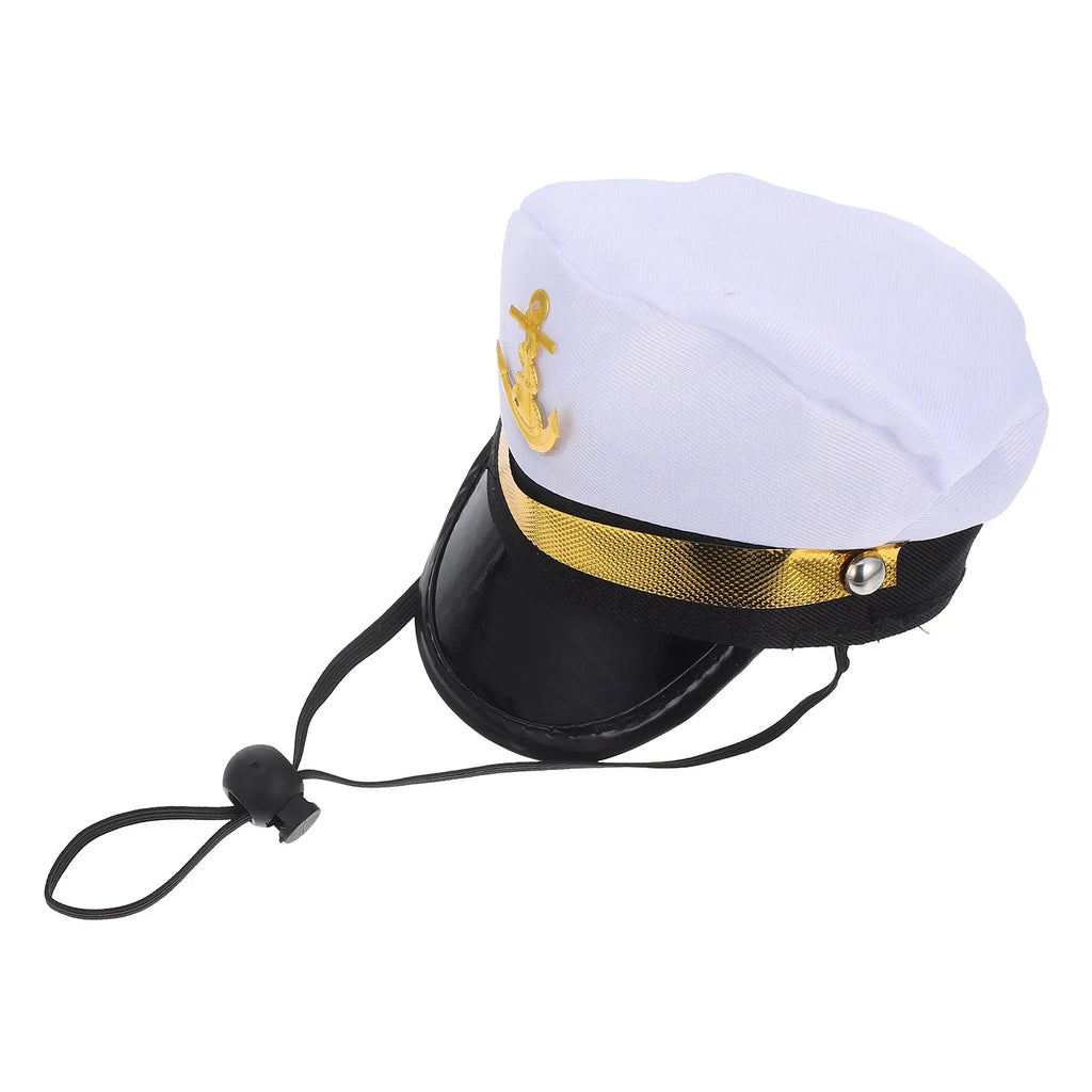 Pet Headgear Cat Dog Funny Cosplay Hat Adjustable Chin Band Suitable for Birthdays Halloween Christmas Photo Shoot Costume