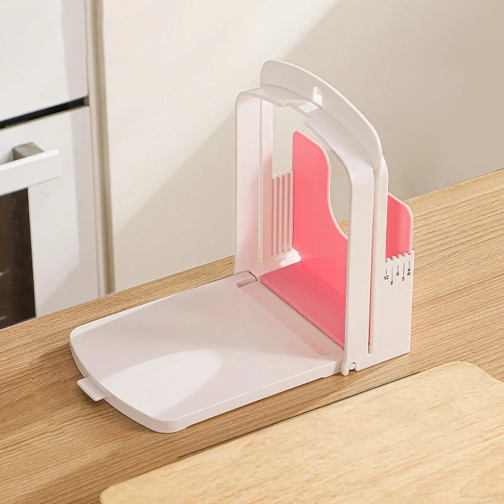 Multifunctional Toast Bread Slicer Stand Foldable Loaf Slicing