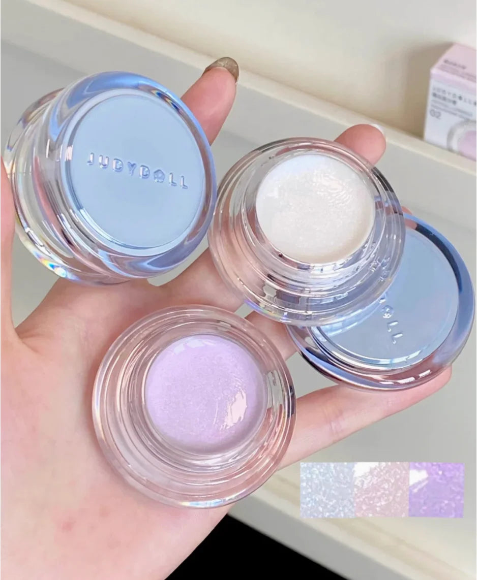 JUDYDOLL Highlighter Balm Luminous Highlighting Mint Lilac Refreshing Zpaxo