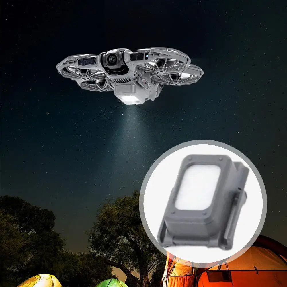 For DJI Neo 2 Heightened Luminous Landing Gear Anti Collision Propeller Guard Navigation Light Floating Drone Accessories Zpaxo