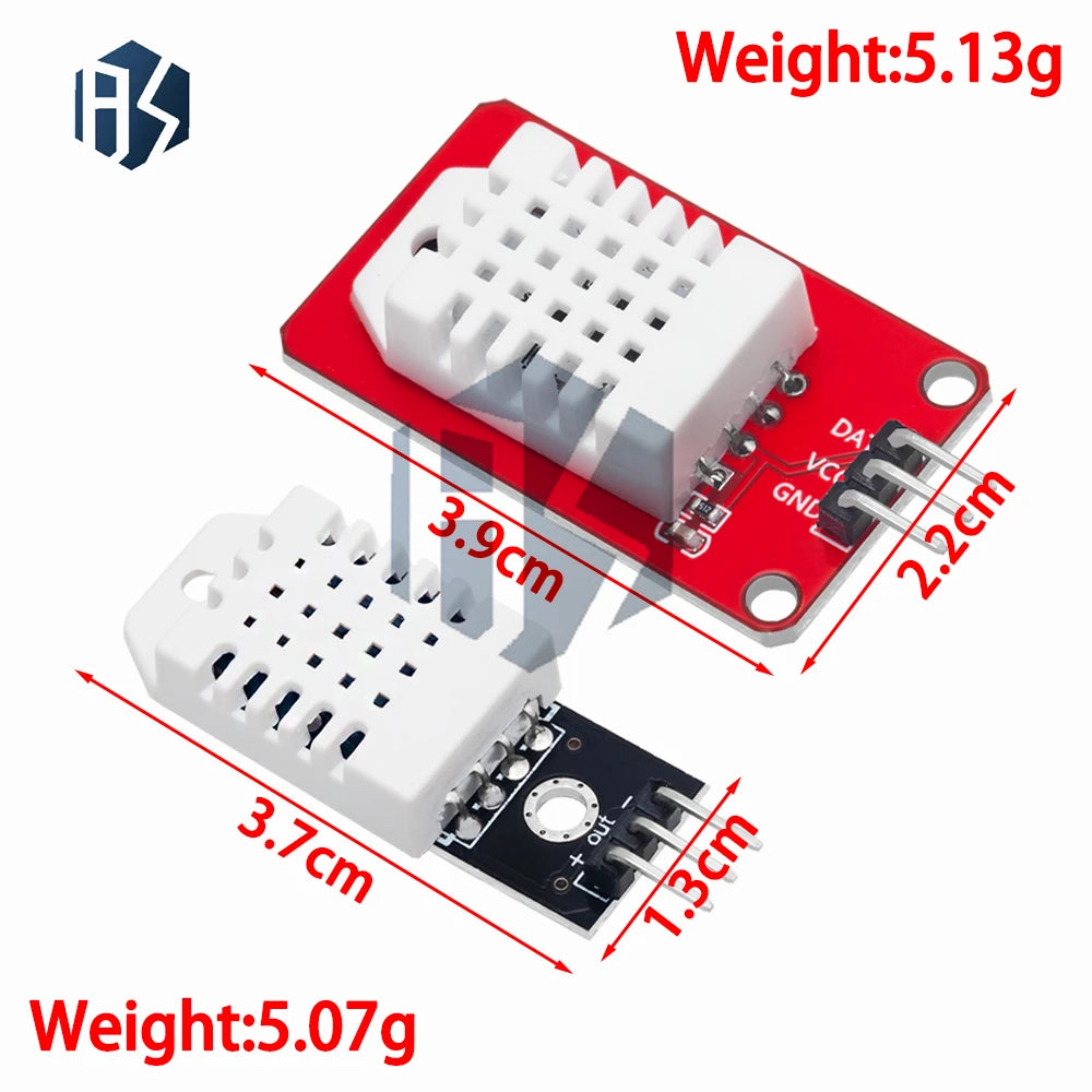 Precision AM2302 DHT22 Digital Temperature Humidity Sensor Module Zpaxo