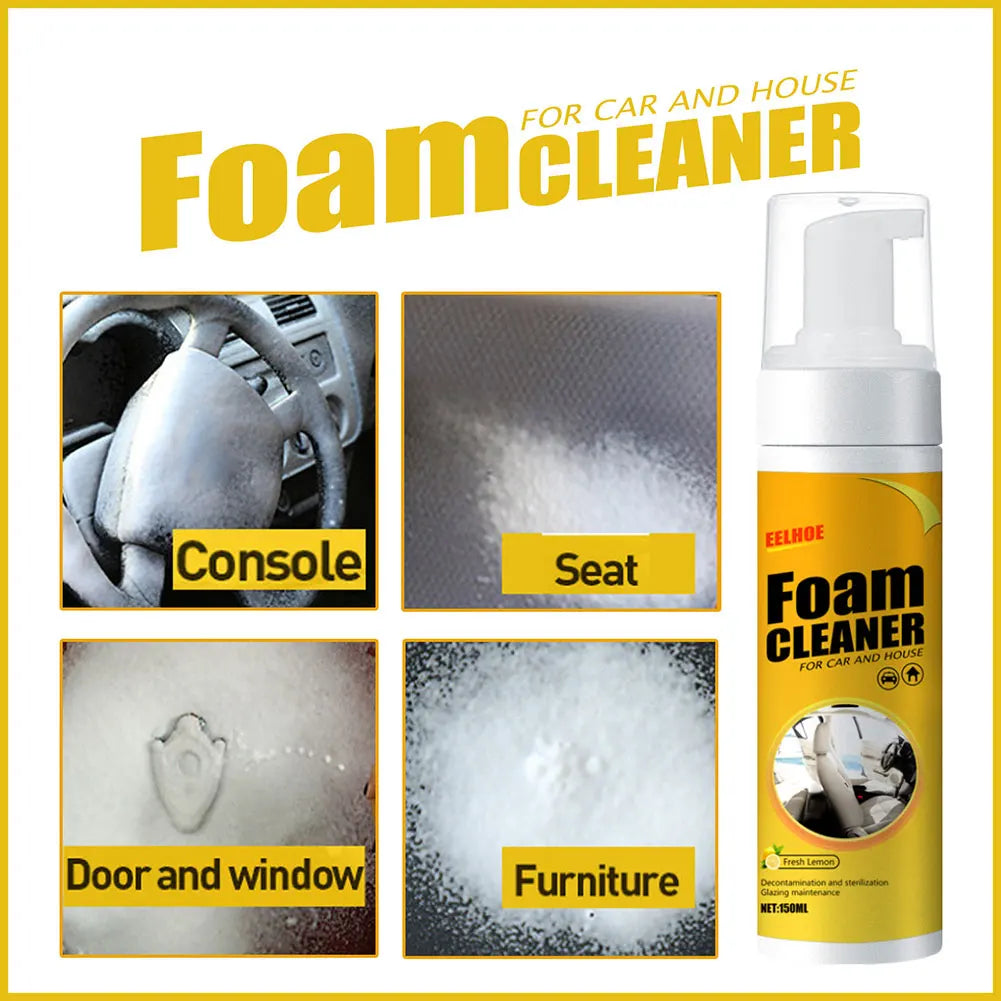 30 60 100 Foam Cleaner Car Interior Stain Removal Cleaning Leather