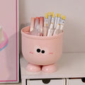 Creative Pen Holder Cute Stationery Storage Box Large Capacity