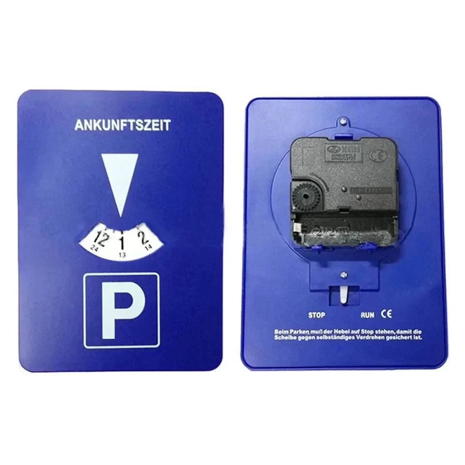 Blauwe Digitale Parkeertimer Eenvoudig Te Gebruiken Draagbare