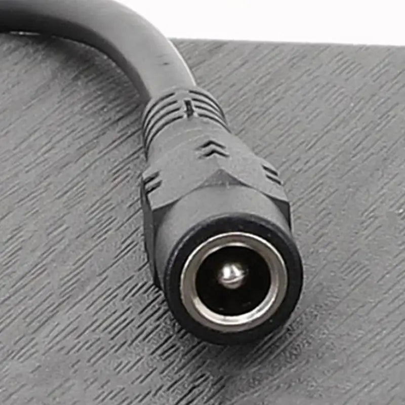 652F DC5525 Cable To DC5.5x2.5mm 12V Supply Cord 50cm/19.69in 12V to 5V Converters Durability Supply Cable Zpaxo