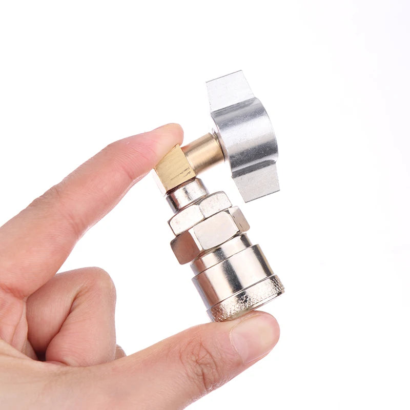 Truck Dust Gun Air Tank Connector Straight Connect Elbow Integrated