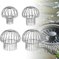 Leaf Filter Gutter Strainer & Downspout Protector | Mesh Guard Gutter Downspout Guard Zpaxo for 100mm to 110mm