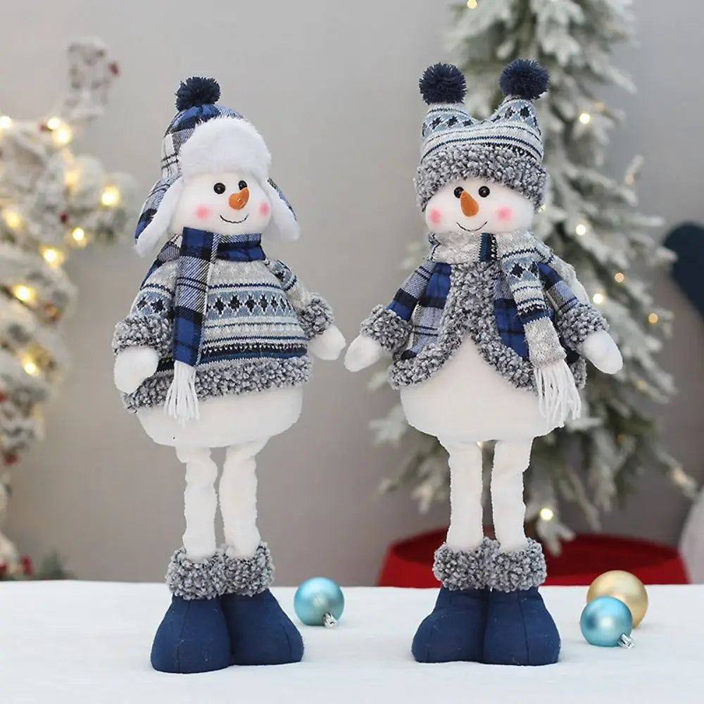 50cm Christmas Snowman Stuffed Doll – Soft Plush Kids Gift Christmas Plush Doll Zpaxo