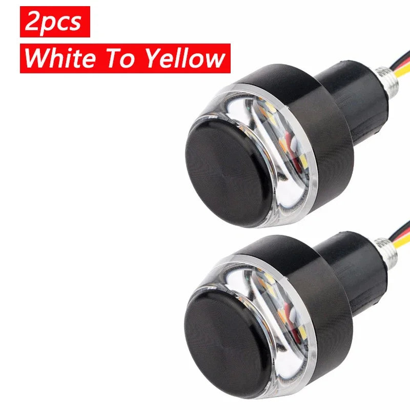 1 Turn Signal Motorcycle LED Light Handlebar Flashing Zpaxo 2pcs W TO Y China Mainland