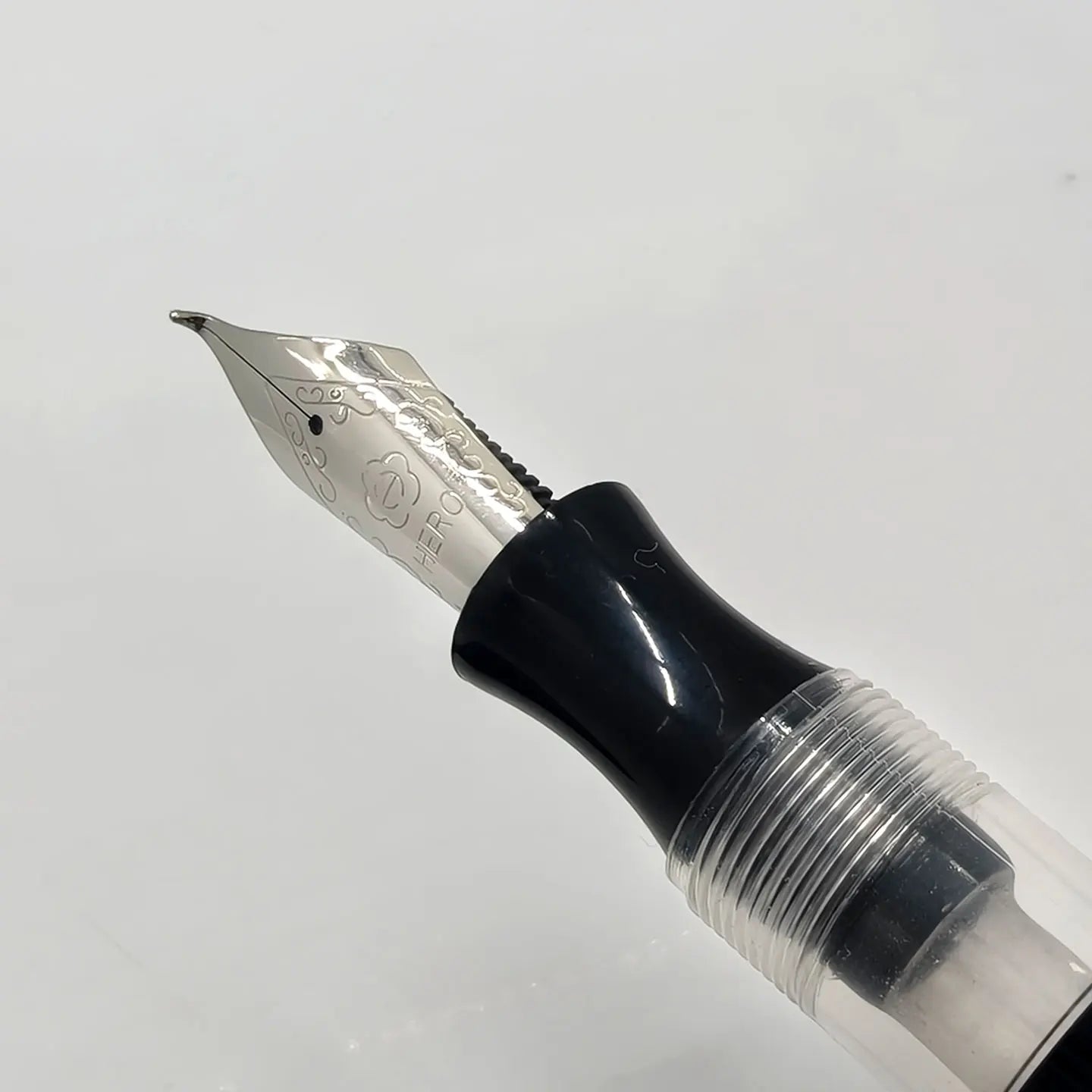 Retro Hero 856 Fountain Pen With Curved Nib, Twist Cap, Calligraphy Practice Pen For Teachers to Grade Homework Zpaxo