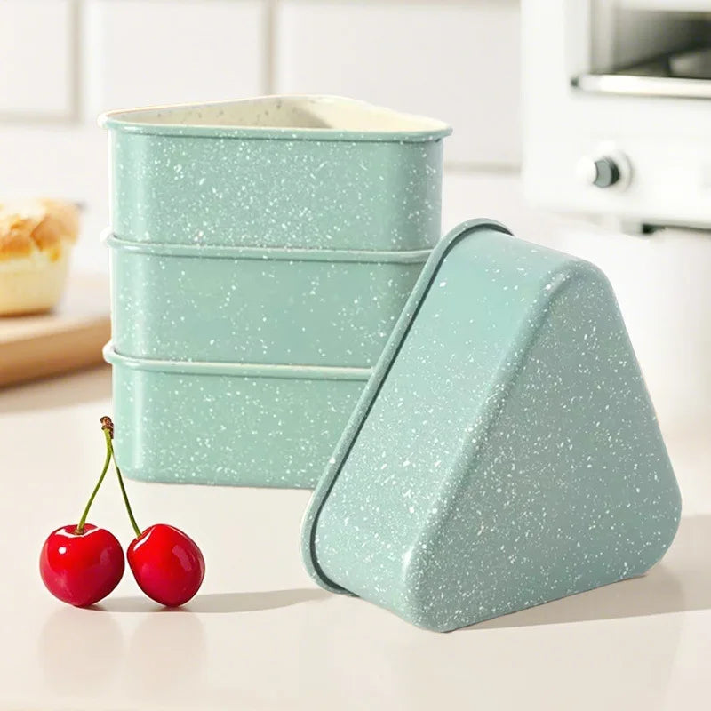 Triangular Carbon Steel Bread & Cake Mold – Non-Stick Pan Baking Mold Pan Zpaxo