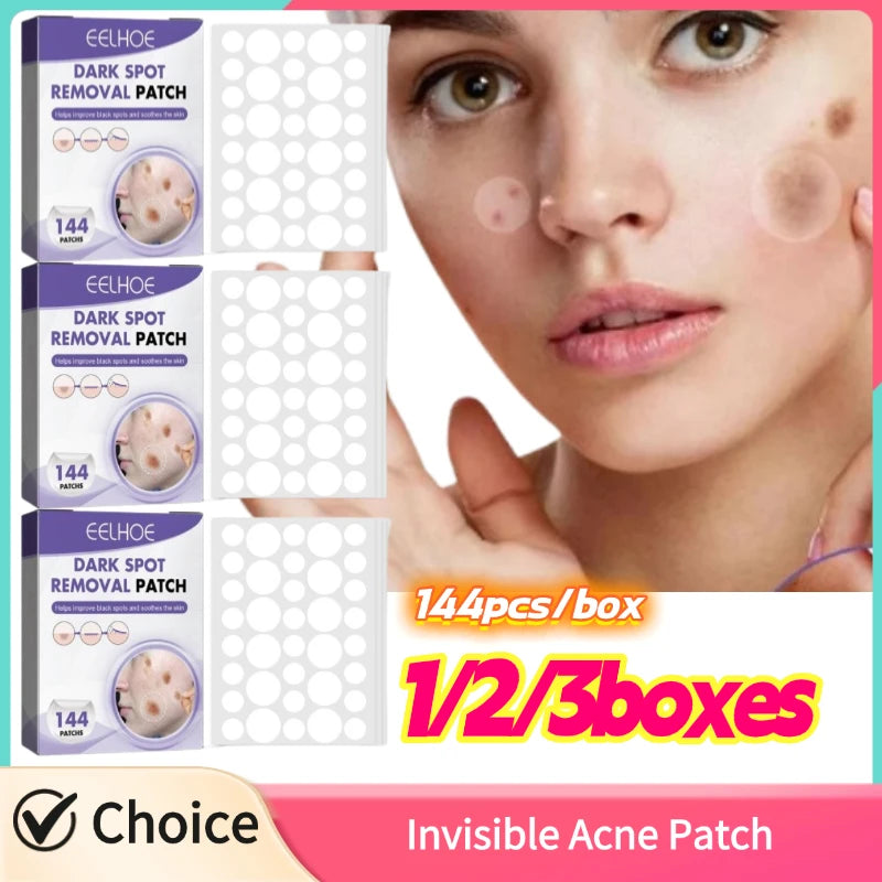Eelhoe Invisible Acne Patches – Face Spot Stickers 144pcs Acne Spot Patches Zpaxo