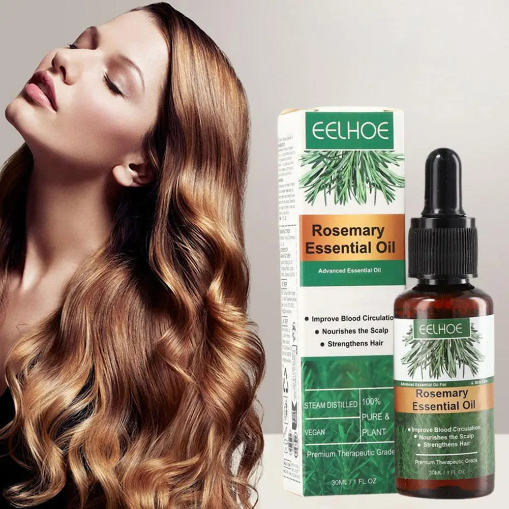 1/2/3pcs Rosemary Essential Oil Hair Growth Oils Natural Hair Essential Oils For Repair Damaged Hair Nourish Shiny Hair Care Zpaxo