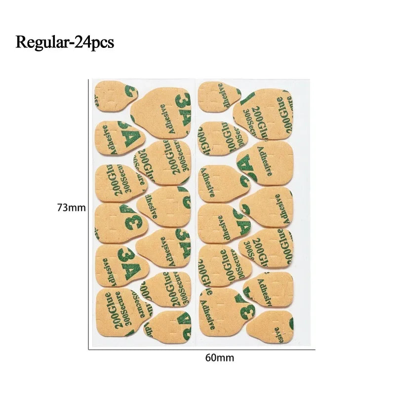 Double Side Nail Jelly Glue Wearable False Art Adhesive Tape Stickers