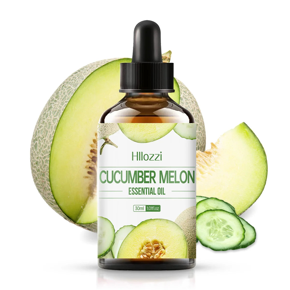 CUCUMBER MELON ESSENTIAL OIL high-quality moisturizing nourishing massage oil with refreshing scent, suitable for all skin types Zpaxo 30ml CUCUMBER MELON Other