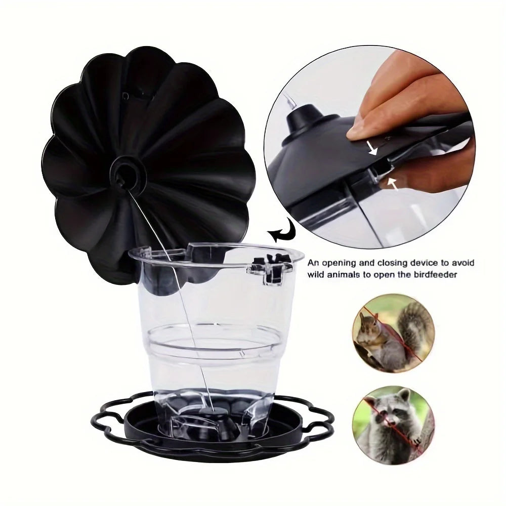 Backyard Bird Feeders Wild Attract Diverse Birds Elegant Waterproof