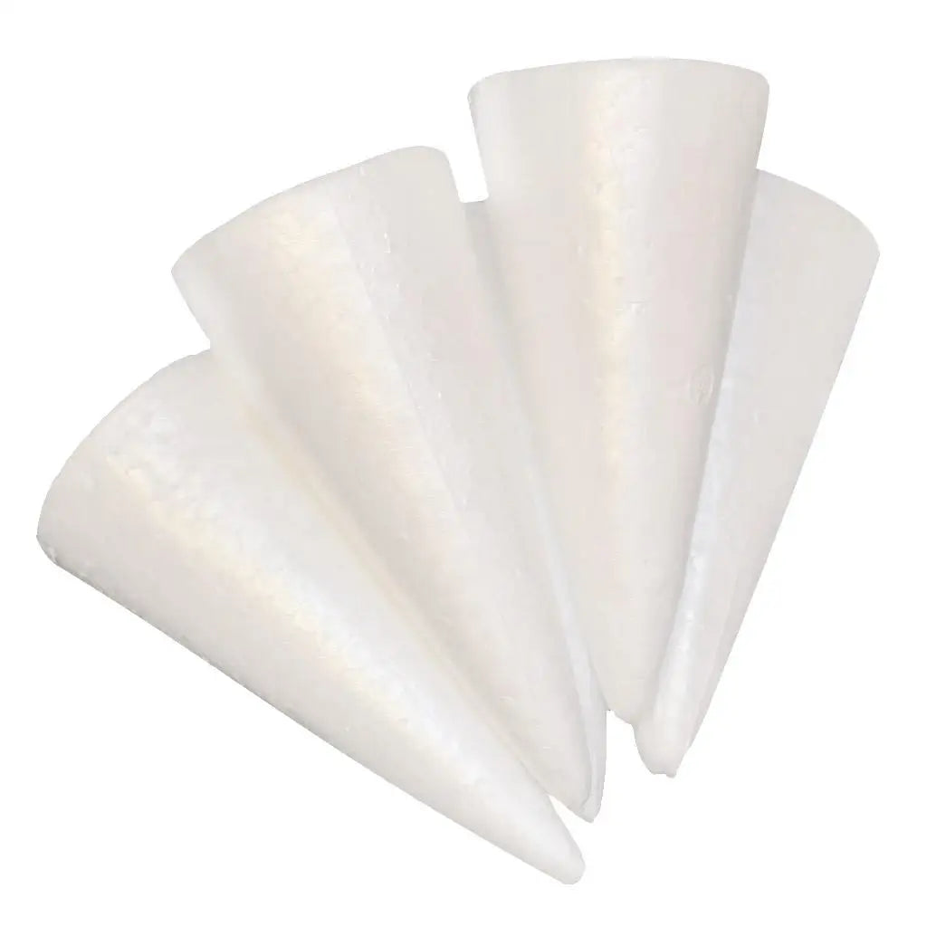5/10pcs 70/100/150mm Christmas Tree Styrofoam Foam for Handmade Modeling Craft DIY Supplies Party Ornament Zpaxo 10pcs 70mm