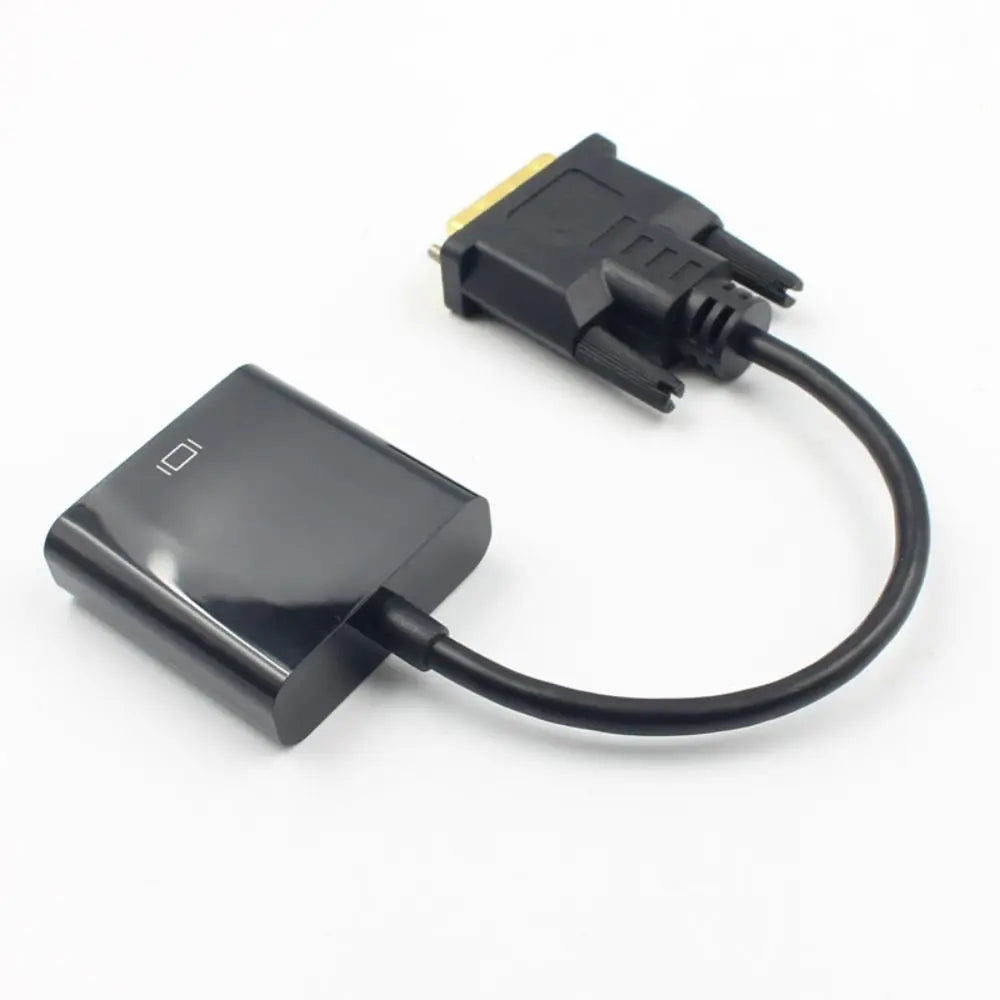DVI VGA DVI-D Adapter Output Input Converter Chip Cable Zpaxo